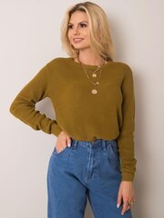STITCH & SOUL Olīvu zaļš džemperis. Olive XL cena un informācija | Sieviešu džemperi | 220.lv