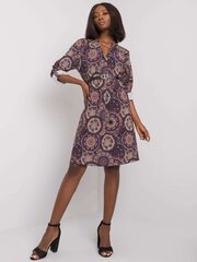 Фиолетовое платье с поясом цена и информация | Платья | 220.lv