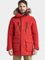 Didriksons vīriešu ziemas virsjaka MARCO, sarkanā krāsā XL 907144274 cena un informācija | Vīriešu virsjakas | 220.lv