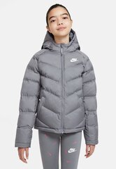 Nike bērnu ziemas virsjaka NSW SYNTHETIC FILL, pelēkā krāsā 907161740 cena un informācija | Zēnu virsjakas | 220.lv