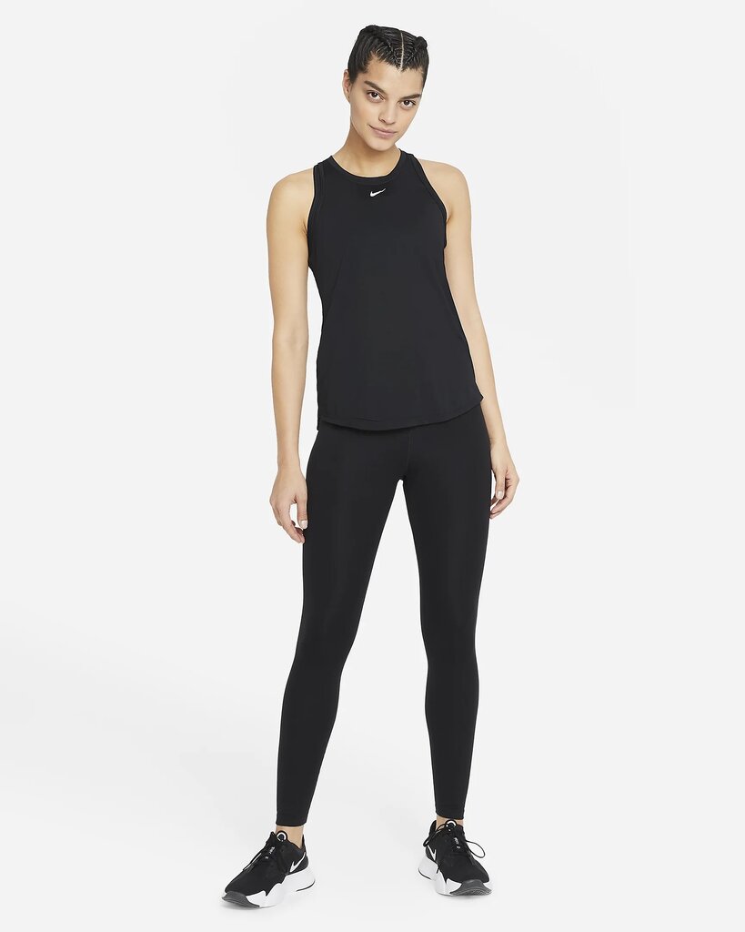 Nike sieviešu treniņkrekls ONE DF STD, melnā krāsā 907162030 цена и информация | T-krekli sievietēm | 220.lv