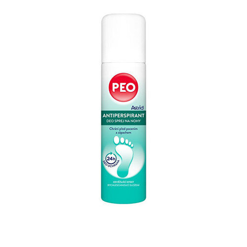 Astrid PEO Foot Antiperspirant kāju sprejs 150 ml цена и информация | Dezodoranti | 220.lv