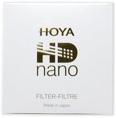 Hoya cirkulārais polarizācijas filtrs HD Nano 82mm cena un informācija | Filtri | 220.lv