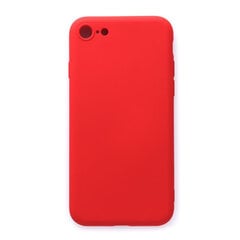 Aizmugurējais vāciņš Evelatus    Apple    iPhone 7/8 Soft Silicone    Red cena un informācija | Telefonu vāciņi, maciņi | 220.lv