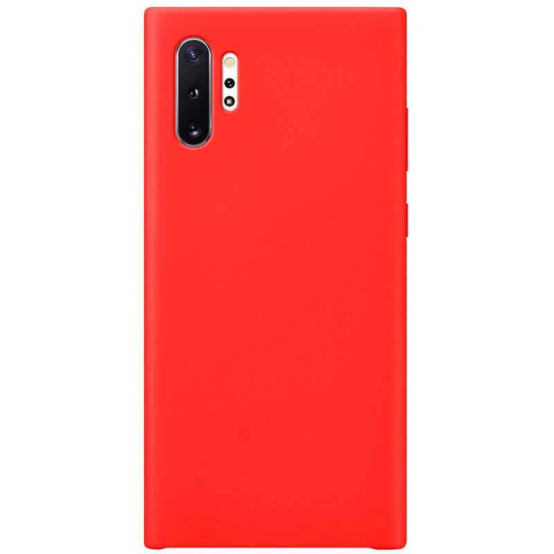 Aizmugurējais vāciņš Evelatus    Samsung    Note 10 Plus Soft Case with bottom    Red cena un informācija | Telefonu vāciņi, maciņi | 220.lv