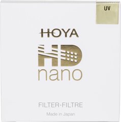 Hoya filtrs UV HD Nano 67mm cena un informācija | Filtri | 220.lv