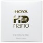 Hoya cirkulārais polarizācijas filtrs HD Nano 72mm cena un informācija | Filtri | 220.lv