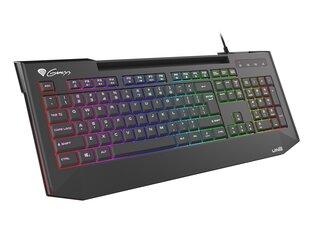 Клавиатура Genesis LITH 400 Gaming keyboard, RGB LE цена и информация | Клавиатуры | 220.lv