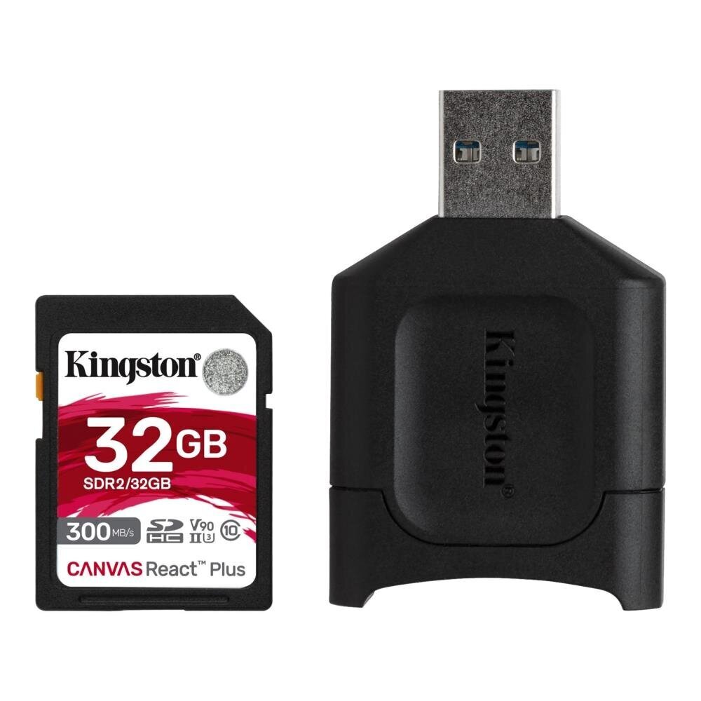 MEMORY READER FLASH REACT PLUS/MLPR2/32GB KINGSTON cena un informācija | Adapteri un USB centrmezgli | 220.lv