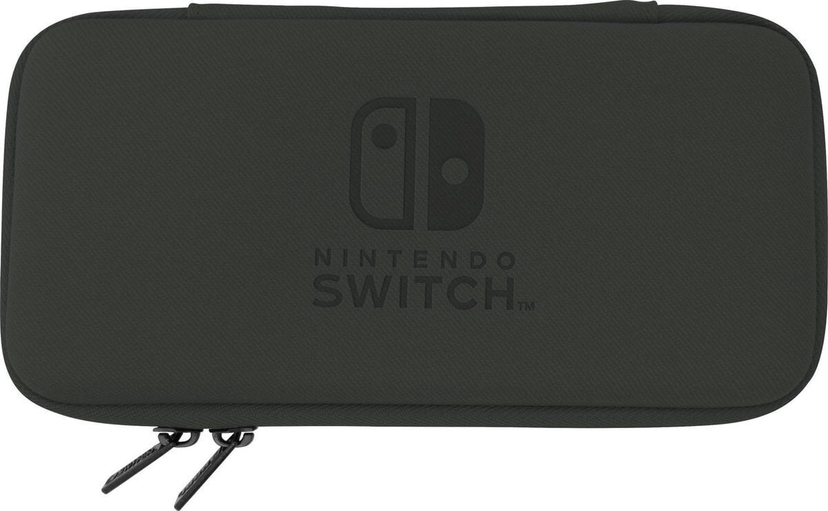 Nintendo Switch Lite HORI Slim Tough Pouch - Black (Switch Lite) cena un informācija | Gaming aksesuāri | 220.lv