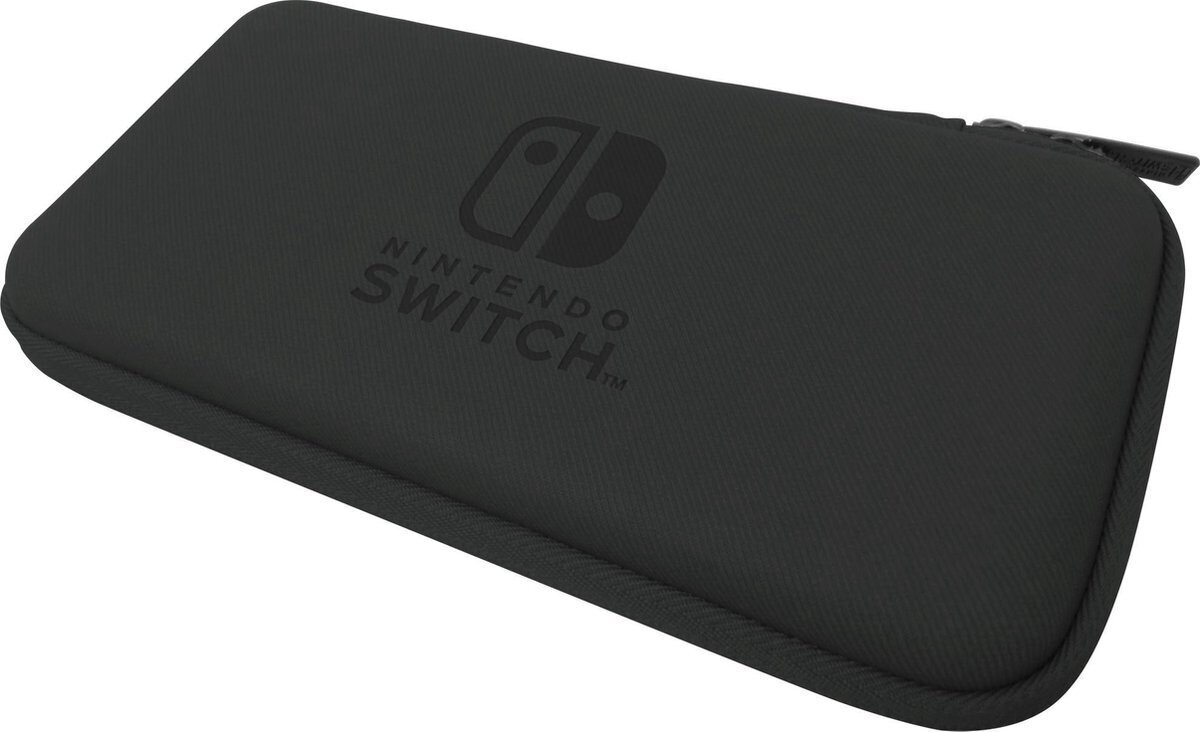 Nintendo Switch Lite HORI Slim Tough Pouch - Black (Switch Lite) cena un informācija | Gaming aksesuāri | 220.lv