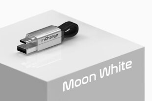 InCharge 6 Moon White cena un informācija | Kabeļi un vadi | 220.lv