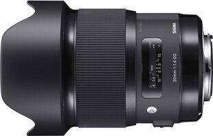 Sigma 20mm f/1.4 DG HSM Art objektīvs priekš Canon cena un informācija | Objektīvi | 220.lv