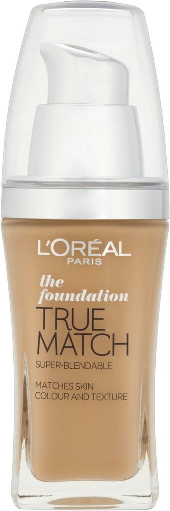 Grima pamats L’Oreal Paris True Match Super Blendable 30 ml 6.N Honey cena un informācija | Grima bāzes, tonālie krēmi, pūderi | 220.lv