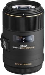 Sigma 105мм f/2.8 EX DG OS HSM Macro объектив для Nikon цена и информация | Объективы | 220.lv