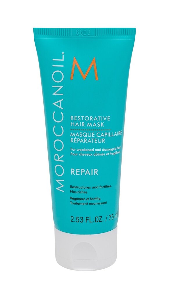 Moroccanoil Repair matu maska 75 ml цена и информация | Kosmētika matu stiprināšanai | 220.lv