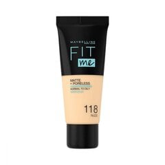 Жидкая основа для макияжа Fit me Maybelline (30 мл) цена и информация | Пудры, базы под макияж | 220.lv