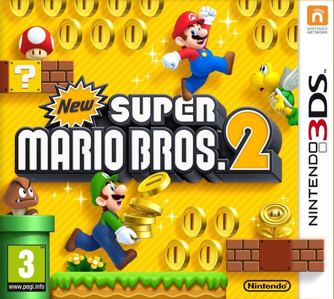 Компьютерная игра New Super Mario Bros. 2 /3DS цена | 220.lv