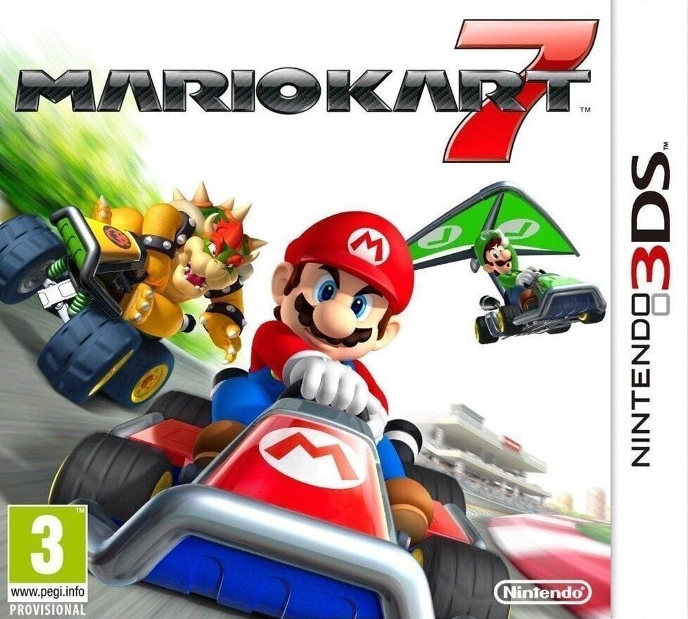 Компьютерная игра Mario Kart 7 (3DS) цена | 220.lv