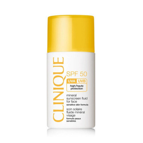 Clinique Broad Spectrum SPF50 saules aizsardzības krēms sejai 30 ml. cena un informācija | Sauļošanās krēmi | 220.lv