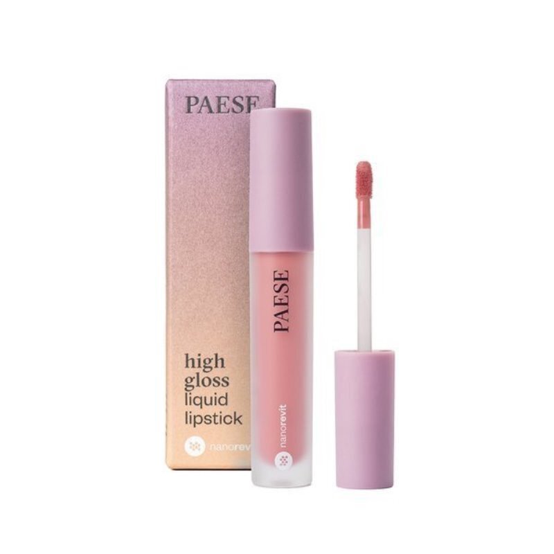 Paese Nanorevit High Gloss Liquid Lipstick lūpu krāsa 4.5 ml, 50 Bare Lips цена и информация | Lūpu krāsas, balzāmi, spīdumi, vazelīns | 220.lv