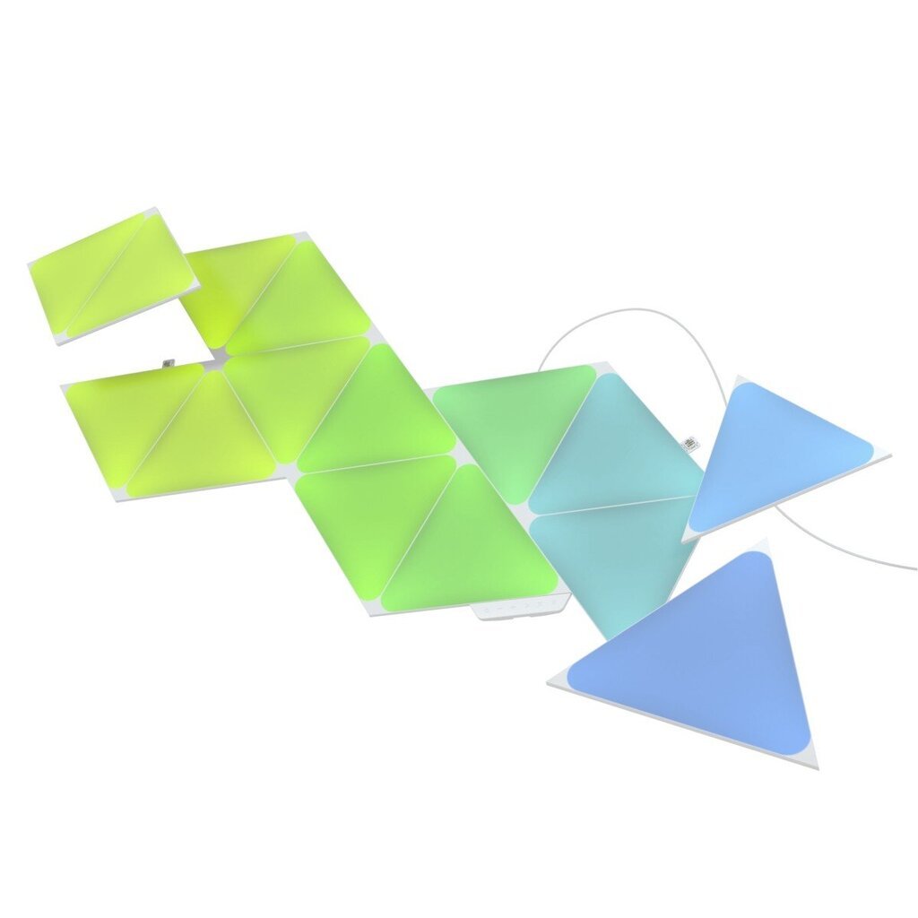 Nanoleaf Shapes Triangles Starter Kit (9 cena un informācija | Sienas lampas | 220.lv