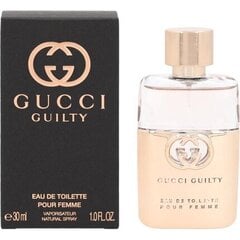 Smaržūdens Gucci Guilty Pour Femme EDT sievietēm, 30 ml cena un informācija | Gucci Smaržas, kosmētika | 220.lv