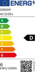 Osram Parathom Retrofit Classic B 60 E14, 6 W, Warm White, 60 W, 6kWh cena un informācija | Spuldzes | 220.lv