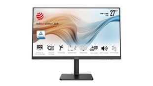 LCD monitors|MSI|MODERN MD271P|27"|Biznesa|Panelis IPS|1920x1080|16:9|75Hz|Matēts|5 ms|Garnitūra|Gultņi|Pagriežams|Pieregulējams augstums|Nosvērts|MOD cena un informācija | Monitori | 220.lv