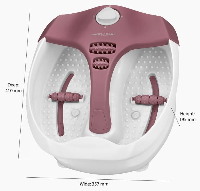 ProfiCare PCFM3027 kāju masāžas vanniņa cena un informācija | Kāju vannas | 220.lv