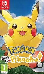 SWITCH Pokemon: Let's Go, Pikachu! цена и информация | Компьютерные игры | 220.lv