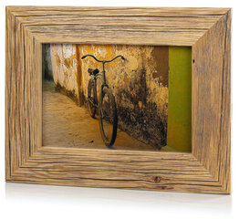 Photo frame Bad Disain 21x30 7cm, brown cena un informācija | Foto rāmji, foto albumi | 220.lv