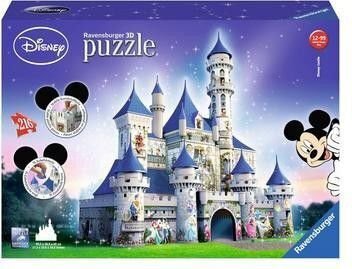 3D puzle Disney pils, 216 gab., Ravensburger цена и информация | Puzles, 3D puzles | 220.lv