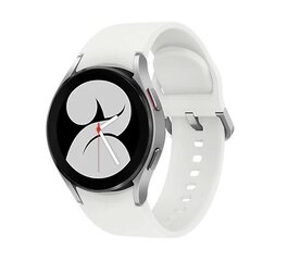 Samsung Galaxy Watch 4 (BT, 40 мм), Silver цена и информация | Смарт-часы (smartwatch) | 220.lv