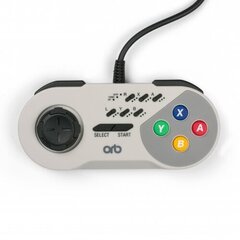 SNES Turbo Wired Controller (ORB) cena un informācija | Spēļu kontrolieri | 220.lv