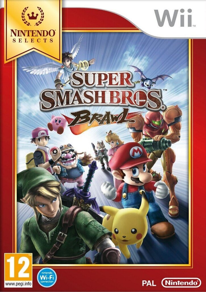 Wii Super Smash Bros. Brawl cena un informācija | Datorspēles | 220.lv