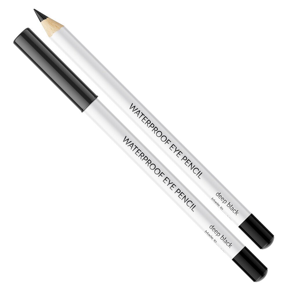 Vipera Waterproof Eye Pencil acu zīmulis 1 g, Deep Black cena un informācija | Acu ēnas, skropstu tušas, zīmuļi, serumi | 220.lv