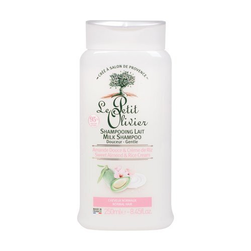 Le Petit Olivier Sweet Almond & Rice Soft šampūns 250 ml цена и информация | Šampūni | 220.lv