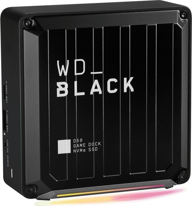 Ārējais SSD|WESTERN DIGITAL|1TB|USB 2.0|USB-C|Thunderbolt|ETH|WDBA3U001010BBK-EESN cena un informācija | Ārējie cietie diski | 220.lv