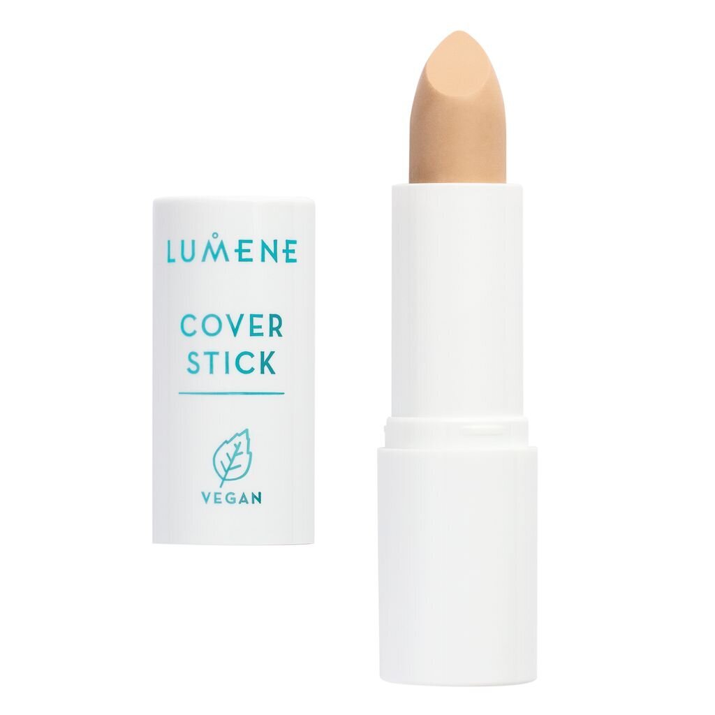 Maskējošs zīmulis Lumene Cover Stick, Nr. 02 Natural Beige, 4 g цена и информация | Grima bāzes, tonālie krēmi, pūderi | 220.lv