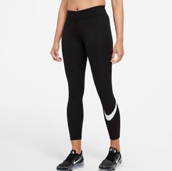 Nike женские спортивные рейтузы NSW ESSNTL LGGNG SWOOSH, черный M цена и информация | Спортивная одежда для женщин | 220.lv