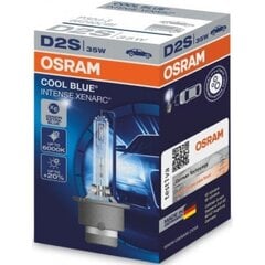 OSRAM D2S XENARC COOL BLUE INTENSE 4008321401359 ksenona spuldze cena un informācija | Auto spuldzes | 220.lv