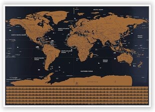 Скретч Карта мира цена и информация | Картины | 220.lv
