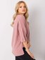 RUE PARIS Tumši rozā liela izmēra džemperis. cena un informācija | Sieviešu džemperi | 220.lv