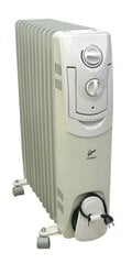 Eļļas radiators 9 sekc. 2 kW (410*147*640) cena un informācija | Sildītāji | 220.lv