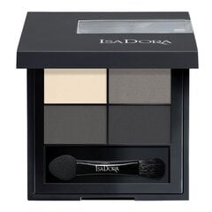 Тени для век IsaDora Quartet, №03 Smoky Eyes, 3.5 г цена и информация | IsaDora Духи, косметика | 220.lv