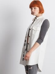 Gara ekru veste. цена и информация | Женские жилеты | 220.lv