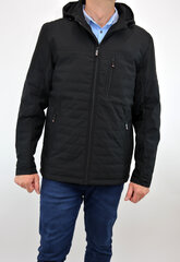 Куртка мужская Jp 655, черная цена и информация | Мужские куртки | 220.lv