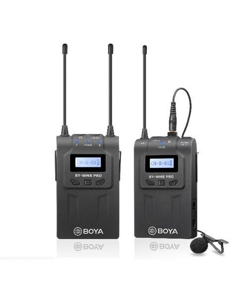 Boya mikrofons BY-WM8 Pro-K1 UHF Wireless цена и информация | Mikrofoni | 220.lv