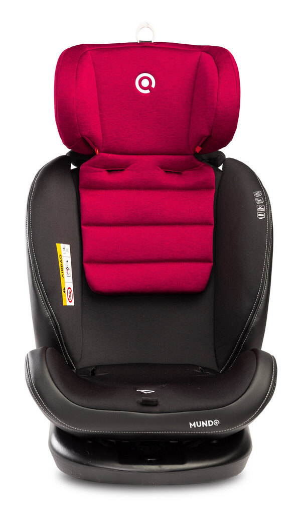 Autokrēsliņš Caretero Mundo, 0-36 kg Isofix 360°, red cena un informācija | Autokrēsliņi | 220.lv